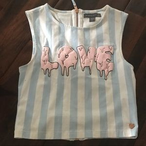 Kendall & Kylie Crop top